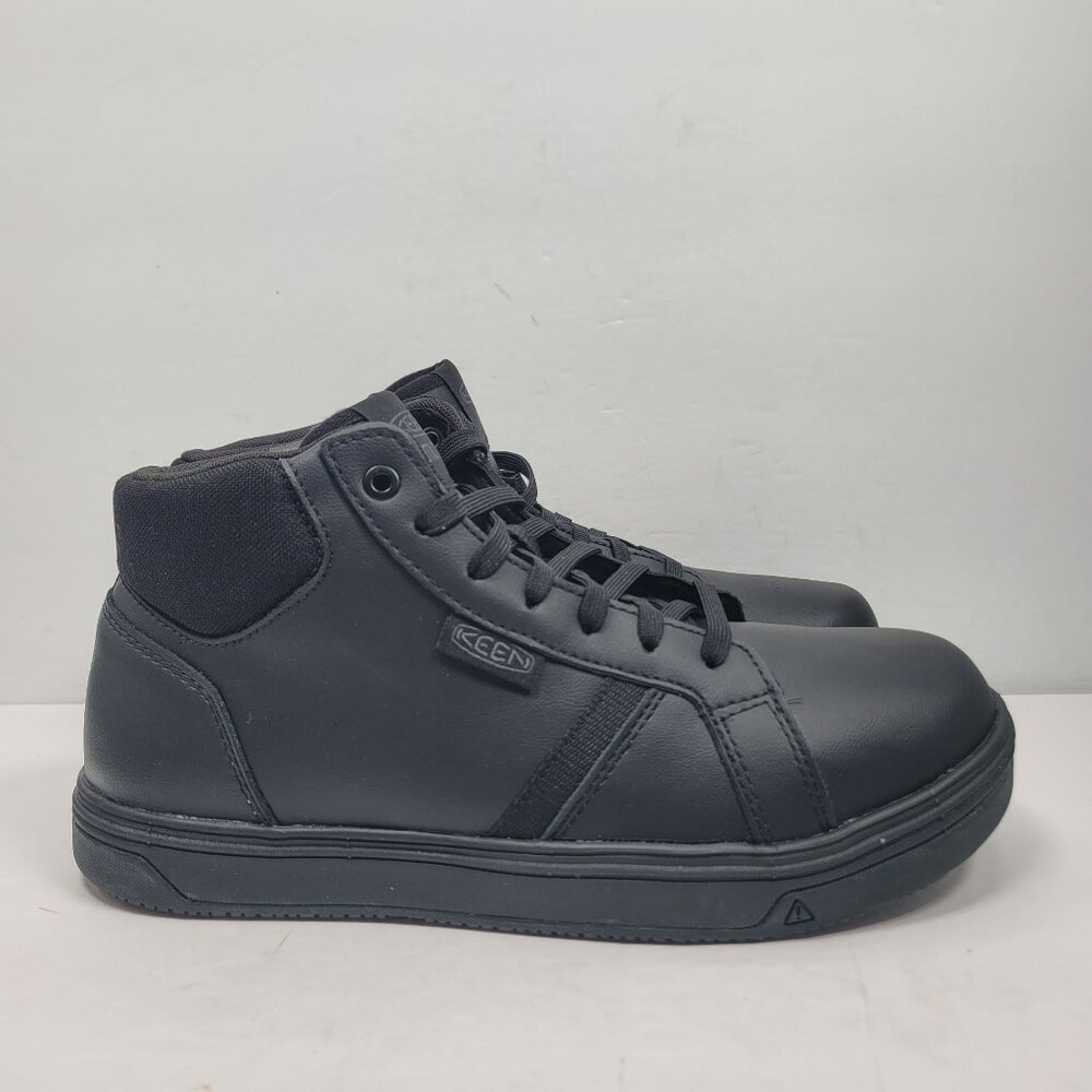 Keen PTC Kenton Men's Black Mid Work Shoe US Size 9D NWOT SAMPLE